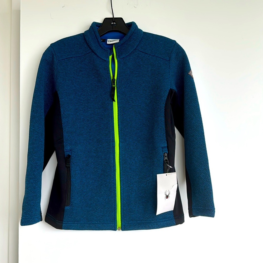NEW WITH TAGS BOYS ENCORE FULL ZIP FLEECE JACKET SIZE M